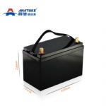 longcycles rechargeable 12v 100ah lifepo4 battery packs for solar energy systems